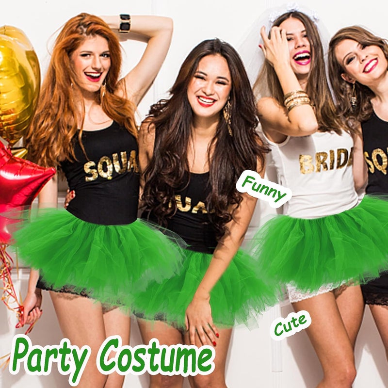 ILHSTY 3 Pack Women Teens Adult Tutu Skirt, 5 Layers Puffy Classic Tulle Tutus Skirts for Women Ballet Run Party Halloween Costume - Image 2